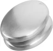 Mikinona 2pcs Household Odor Removing Soap Bar Metal Soap Reusable Odor Remover Soap Steel Soap Bar Stainless Steel Soap Bar Metal Soap Bar