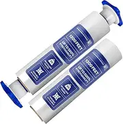 International Plastics Co. 17" Stretch Film/Wrap with Tension Handles 1200ft 500% Plastic Clear Cling Durable Packing Moving Packaging Heavy Duty Shrink Film (2 Pack, Clear)