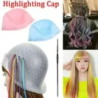 1Pc Silicone Cap Hair Coloring Highlighting Dye Cap Frosting & Meal SEzh Su