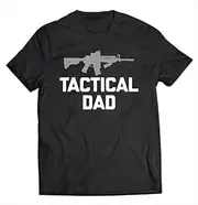 [VidiAmazing] Funny Military Shirt Tactical Dad Funny Saying Tee ds1440 T-Shirt