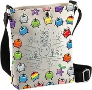 [BDPWSS] Stardew Game Inspired Gifts Video Game Messenger Bags Cosplay Game Fans Crossbody Bag Junimo Forest Spirit Gift