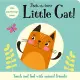 Peek-a-boo Little Cat! (硬頁遊戲書)(硬頁書)/Susie Linn Peep-through Window Books 【三民網路書店】