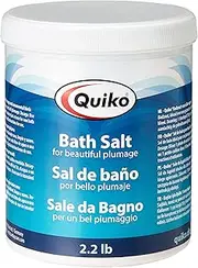 Quiko Bath Salt 1000 g - for Pet Birds, Racing Pigeons and Chickens - Accelerates Feather Changes - Supports a Healthy, Clean and Soft Plumage