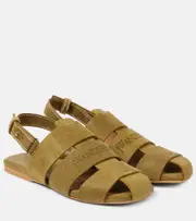 [JW Anderson] JW Anderson Fisherman leather sandals AU 8 green