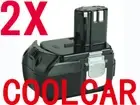 2 Batteries For Hitachi 18V 4.0Ah Li-ion BCL1840 DV18DCL WH18DL BCL1815 EBM 1830