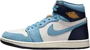 [Nike] Womens WMNS Air Jordan 1 Retro Hi Og Running, UNIVERSITY BLUE/UNIVERSITY GOLD-SAIL, 9 UK (11.5 US)