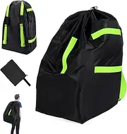 Car Seat Travel Bag，Stroller Bag for Airplane - Large Tear Resistant Gate Check Bag for Airplane，Fits Convertible Car Seats or Double Strollers，Durable Easy Carry Air Travel Water Resistant Protector