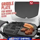 AU BBQ HALF GRIDDLE PLATE for Weber FAMILY Q320, Q3000, Q3100, Q3200 Series