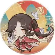 [Pinstant] Tian Guan Ci Fu Heaven's Official Blessing Anime Hua Cheng Xie Lian 2.3" Soft Metal Button Pin Badge, 2.3 Inches Tall, Enamel, metal