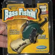RADICA BASS FISHING vintage electronic handheld game SEALED LCD 2000