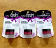 3 Chapstick Total Hydration Sugar Plum Conditioning Lip Scrub