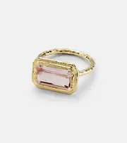 [Octavia Elizabeth] Octavia Elizabeth Elbow Beach 18kt gold ring with morganite N gold