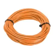 UL1007 18AWG Gauge Stranded Hook-Up Wire PVC Tinned Copper Wire 7.5m/25ft Orange