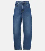 [Frame] Frame Low Slung mid-rise barrel-leg jeans 32 blue