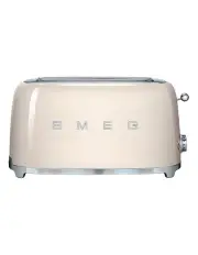 [Smeg] 50's Style 4 Slice Long-Slot Toaster in Cream TSF02CRAU