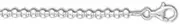 [JewelryWeb] 925 Sterling Silver 4.0 mm Ball Chain Bracelet Jewelry Gifts for Women - Length Options: 18 20
