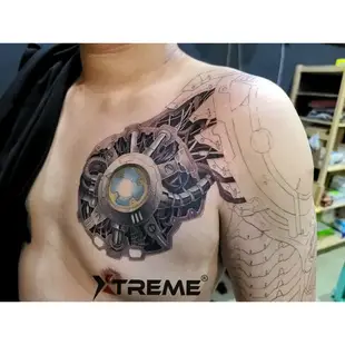 DH TATTOO SUPPLY:X牌Xtreme白灰色＂四色漸層WHITEWASH set更便利性.光線更好抓.顯色佳