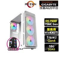 在飛比找momo購物網優惠-【技嘉平台】R5六核GeForce RTX 4060TI{皇