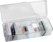 Playing Card Holder Case,Card Deck Box - Transparent Card Game Card Cases, Multi-deck Card Deck Cases, Playing Card Box Holder for Kids