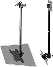 TV Stand,tv Wall Mount Universal Ceiling Tv Mount, Telescopic Height Adjustment Ceiling TV Bracket, for 14 to 32 Inch TV Swivel and Tilting Bracket