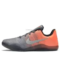 在飛比找Yahoo!奇摩拍賣優惠-Nike Kobe 11 Low 灰橙低幫緩震實戰籃球鞋82