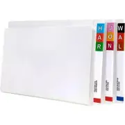 NEW Avery 46512 Lateral File Foolscap White With Spiral Spring Transfer Box 50
