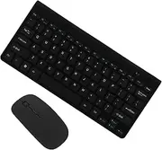 Wireless Keyboard Mouse Set Silent 2.4ghz /Laptop Led Battery Indicator