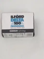 1 Roll of 35mm Film - Ilford Delta 100 Professional B&W 24 Exp Jan 2024