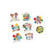 CoComelon Temporary Tattoos 8pk