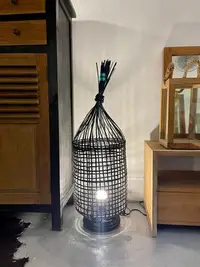 在飛比找Yahoo!奇摩拍賣優惠-竹地燈-bamboo Floor Lamp