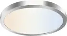 12 Inch LED round Flat Panel Light Fixture, 24W, 3000K/4000K/5000K, Flush Mount