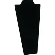 Black Velvet Chain Necklace Easel Display Jewelry Bust