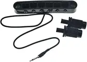 KAISH LP Tune-o-Matic Piezo Bridge Pickup LP Piezo Guitar Bridge for Epi Les Paul/SG/ES/Dot Black