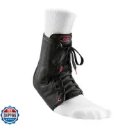 McDavid Ankle Brace with Lace-Up and Stays, Maximum Support, Comfortable Comp