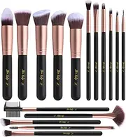 Make up Brushes 16 Pcs Skin Kalp Eye Brush Foundation Powder Concealer Eyeshadow Make-up Brush Professional Beauty Makeup Set