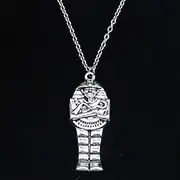[ZOJK] Necklace 45X18Mm Pendant Short Long Women Men Colar Gift Jewelry Choker