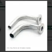 3/16 TAILPIECE 90 DEGREE 304SS # 7167