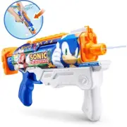 ZURU XSHOT Water Fast-Fill Skins Sonic The Hedgehog Hyperload Water Blaster