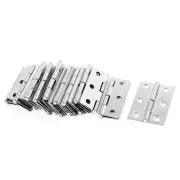 20 Pcs Stainless Steel Cabinet Door Butt Hinges Silver Topne 44cm Long