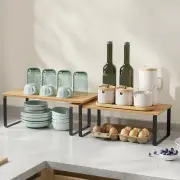 Spice Jar Organizer Storage Holder Stackable Racks for Kitchen Counter