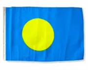 12x18 12"x18" Palau Sleeve Flag Boat Car Garden 100D