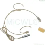 M6 Cardioid Headset Microphone for AKG System Wireless System TA3F Mini XLR 3Pin