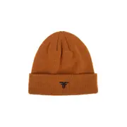 Fallen Footwear Trademark Acrylic Cuff Short Embroidered Beanie - Cinnamon