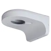 Compact Aluminium Right Angle Wall Mount Bracket for Small Dome Cameras