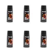 6PK Axe 150ml Deodorant Bodyspray 48hr Odour Protect Long-Lasting For Men Musk