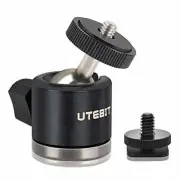 Canon freedom tripod head ball head dowel 1/4 screw HTC VIVE base F/S w/Track#