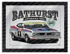 BAR MIRROR #0292 TO SUIT ALLAN MOFFAT FORD XB GT FALCON BATHURST MEMORABILIA