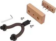 Guitar Wall Mount Hook Holder, No Need to Punch Holes Installation, Beech Metal Material, Universal Display Stand for Acoustic Electric Guitars, Violins, Ukuleles More Musical I