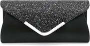[MCWTH] Evening Bag Clutch Purses for Women, Ladies Wedding Prom Party Glitter Sequins Shoulder Bags