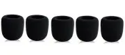 5 Pack Microphone Windscreen Upgraded Foam Mic Cover Professional Pop Filter
